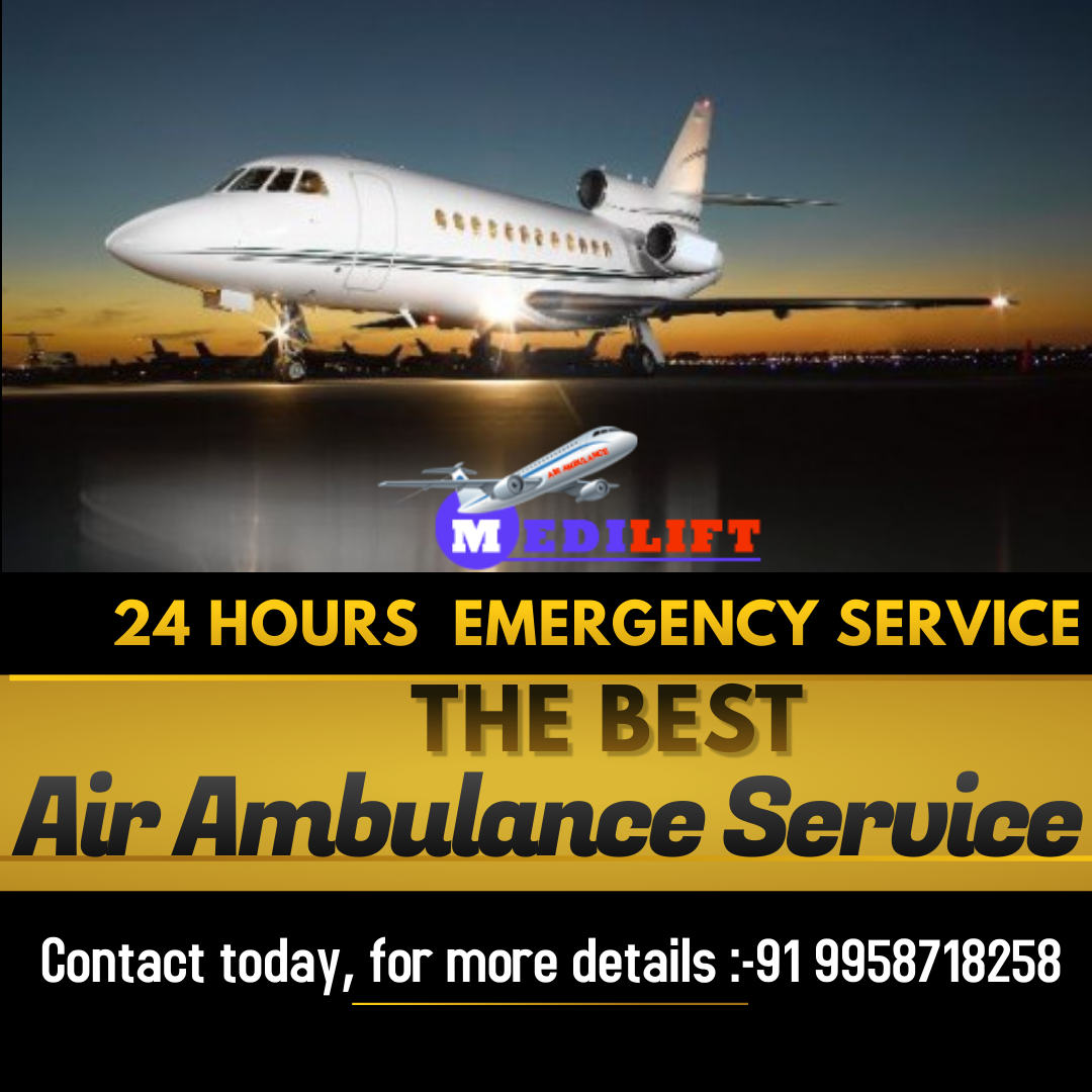 Air Ambulance Medilift Ambulance in New Delhi